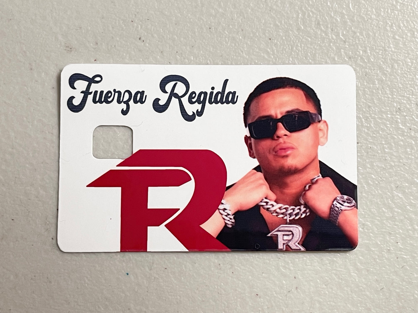 JOP Fuerza Regida Credit Card Sticker