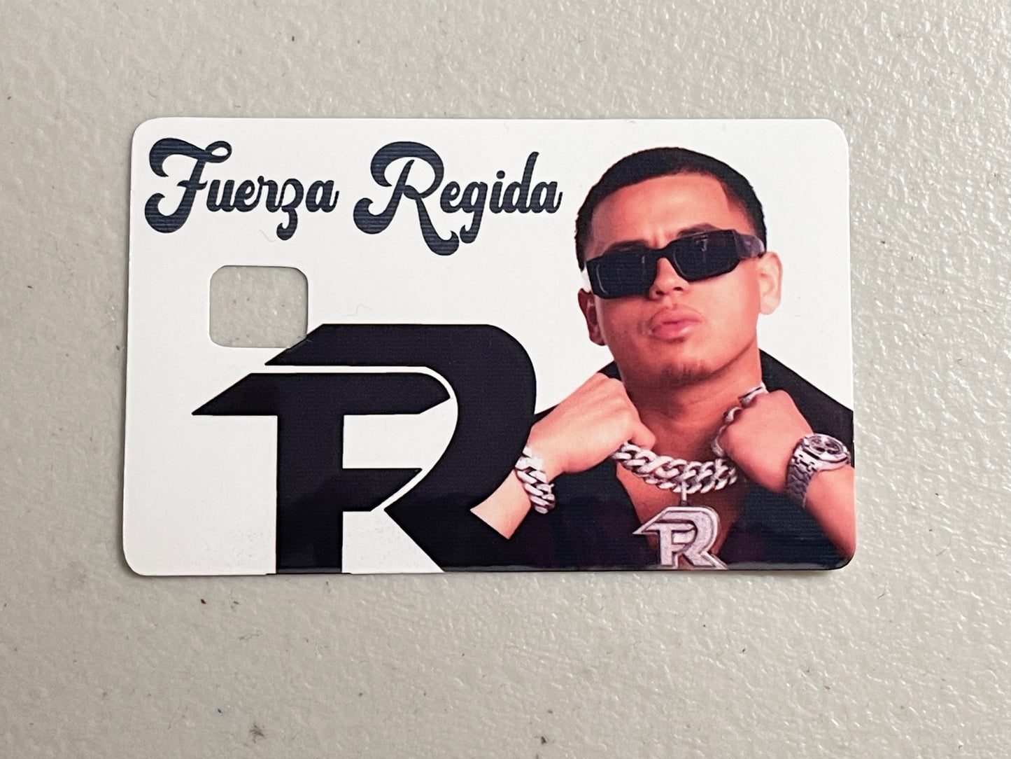 JOP Fuerza Regida Credit Card Sticker
