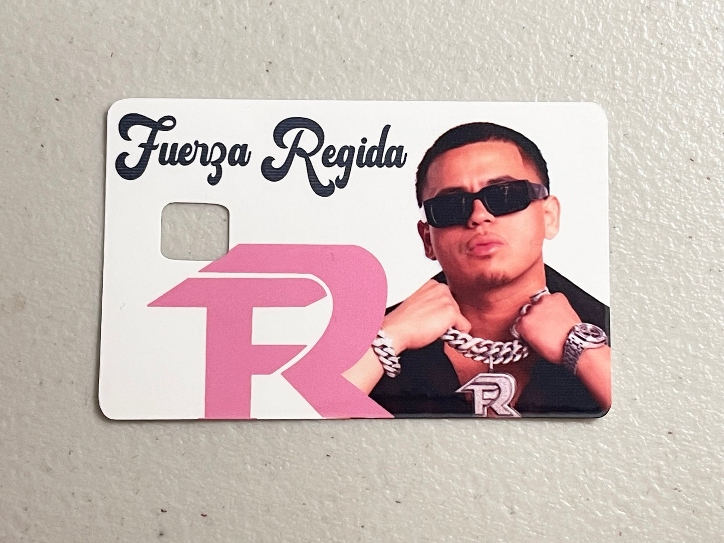 JOP Fuerza Regida Credit Card Sticker