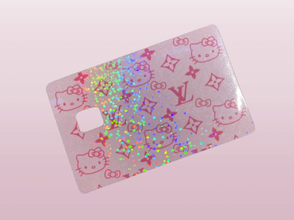 Kitty Luxury Credit Card Sticker