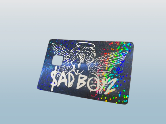 Junior H Angel Credit Card Sticker
