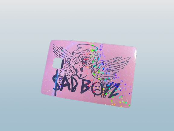 Junior H Angel Credit Card Sticker