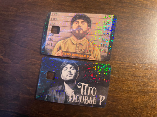 Tito Double P Credit Card Stickers