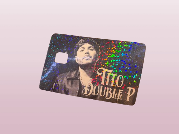 Tito Double P Credit Card Stickers