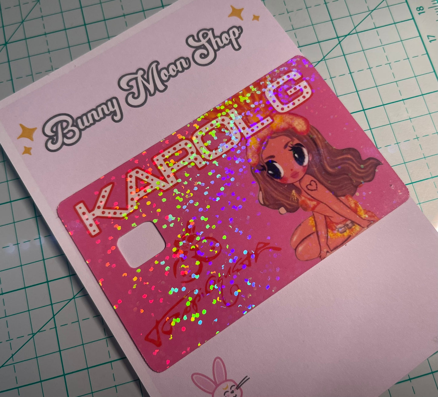 Tropicoqueta Credit Card Sticker