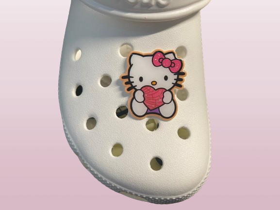 Pan Dulce Kitty Croc Charms