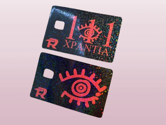 Fuerza Regida 111xpantia Credit Card Stickers