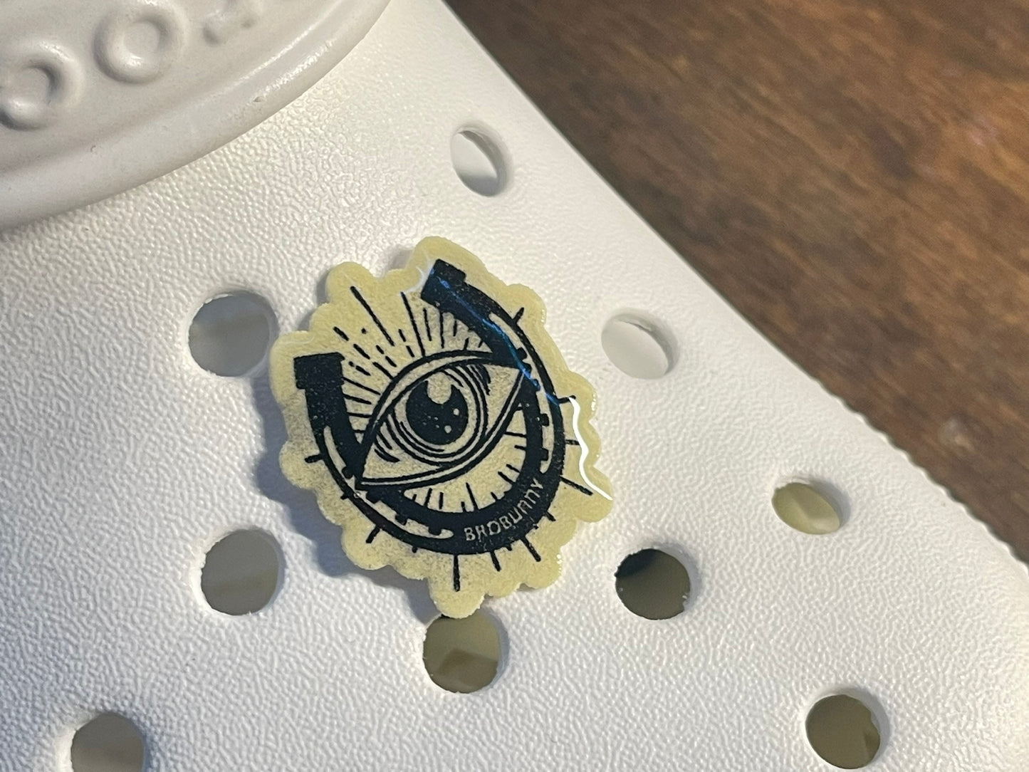 Nadie Sabe Bad Kitty Croc Charms