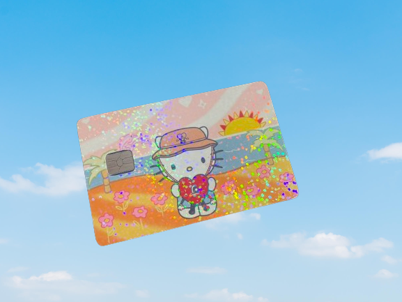 Bad Kitty Credit Card Sticker Skin