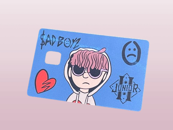 Junior H Credit Card Sticker