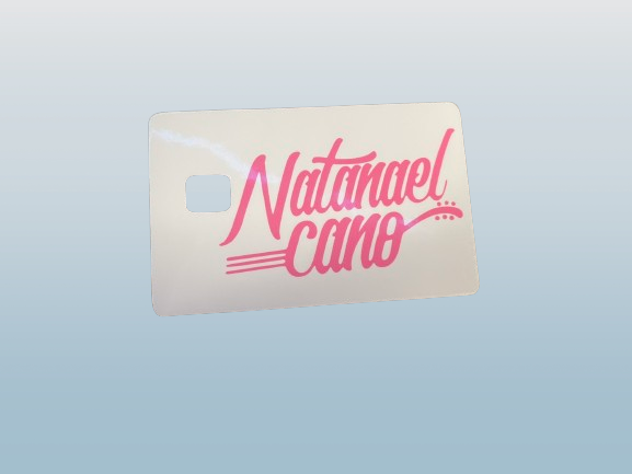 Natanael Cano Credit Card Sticker