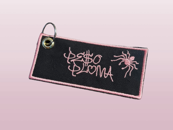 Spider Peso Pluma Jet Tag Keychains
