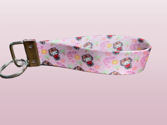 Bad Kitty Wristlet Keychain