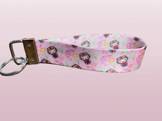 Bad Kitty Wristlet Keychain