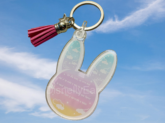 Un Dia Bien Keychain