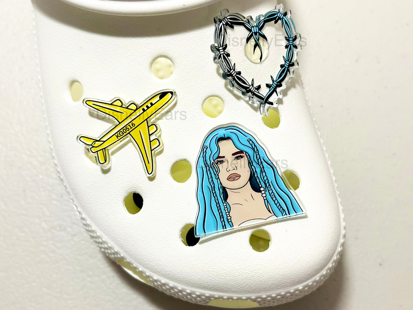 Karol G Acrylic Croc Charms