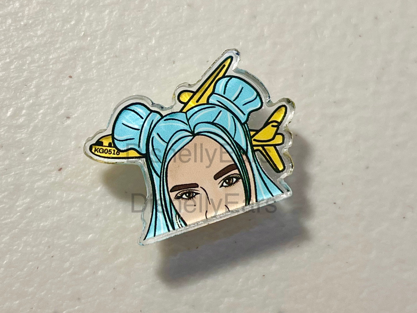 Karol G Acrylic Peeker Shoe Charm