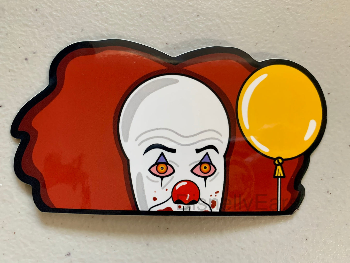 Scary Clown Car Decals