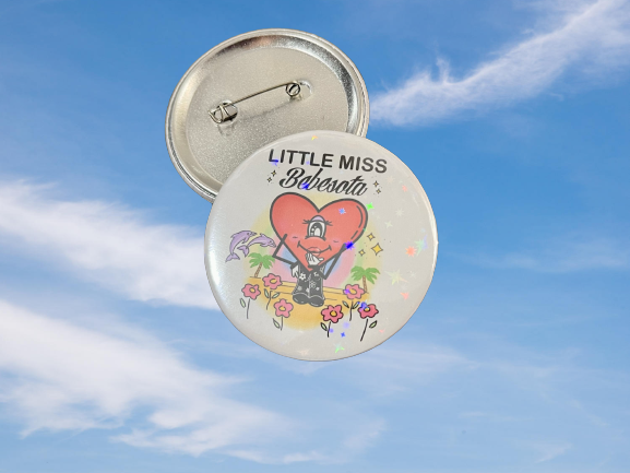 Little Miss Button Pins/Magnet