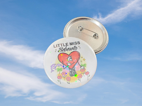 Little Miss Button Pins/Magnet
