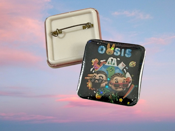 Bad Bunny Album Button Pins/Magnets