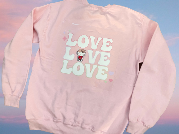 LOVE Bad Kitty Hoodies/Crew Necks