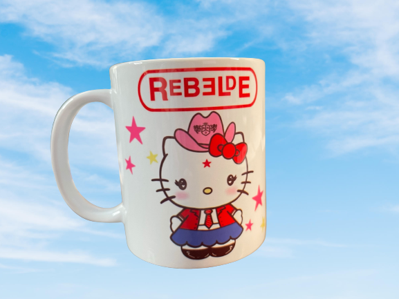 Rebelde Gatita Mug