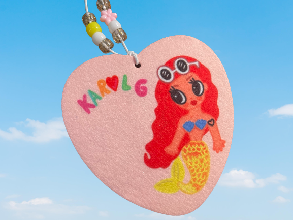 Karol G Heart Car Freshener