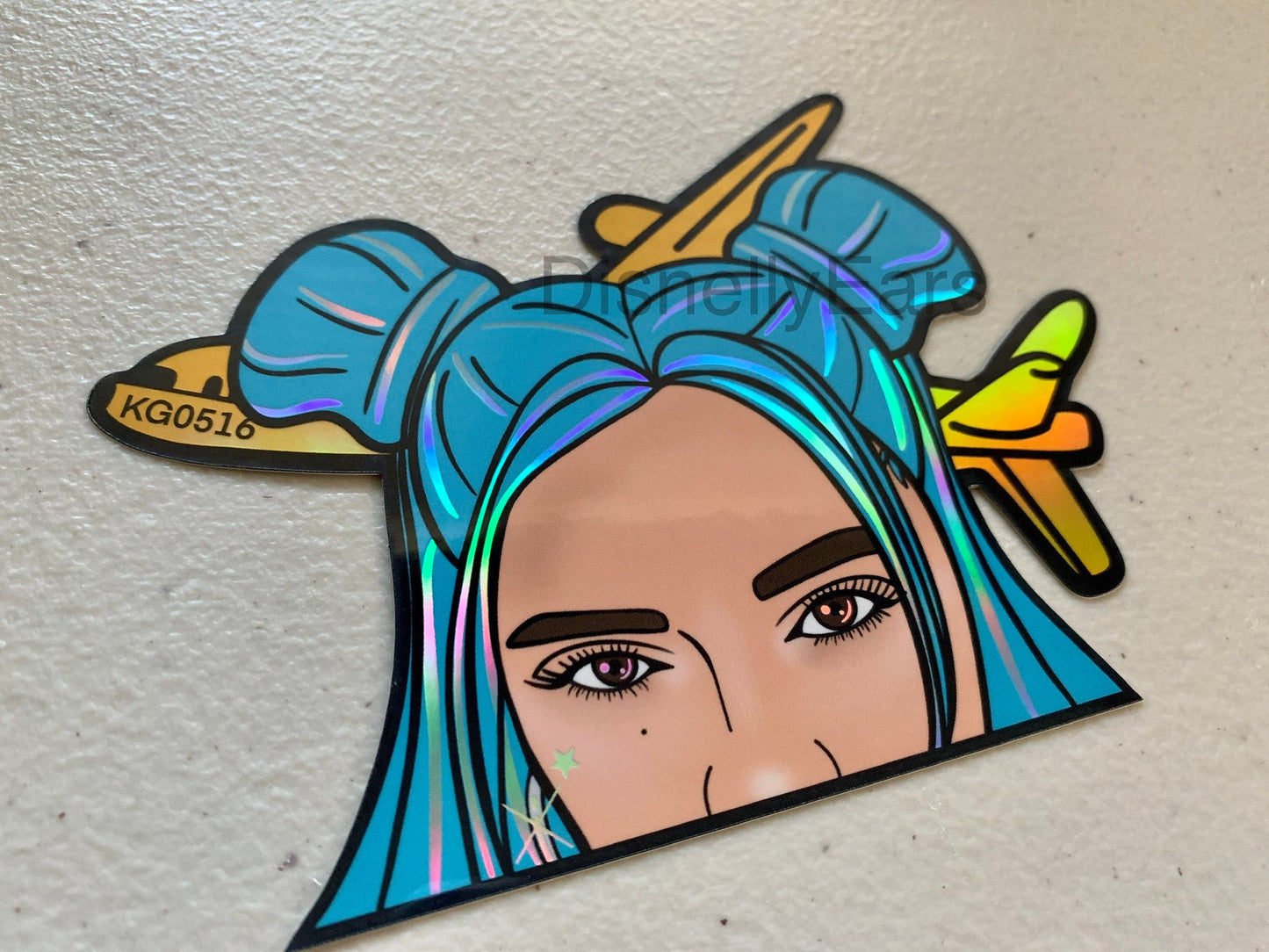 Karol G Peeker sticker