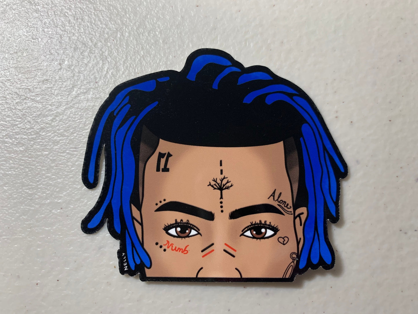 Xxxtentacion Peeker Stickers