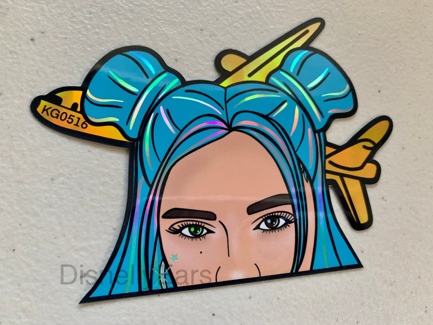 Karol G Peeker sticker
