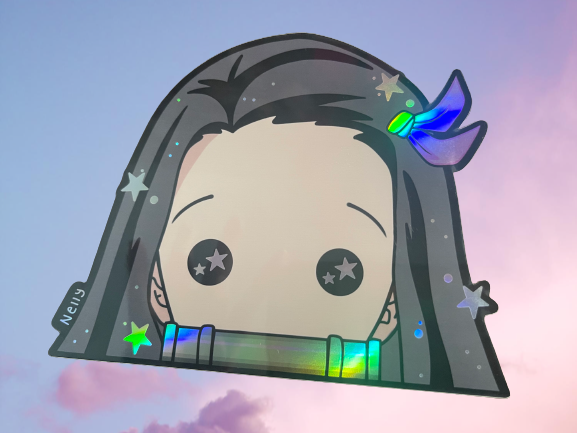 Demon Girl Car Decals