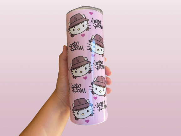 Peso Kitty Pattern 20oz Tumbler