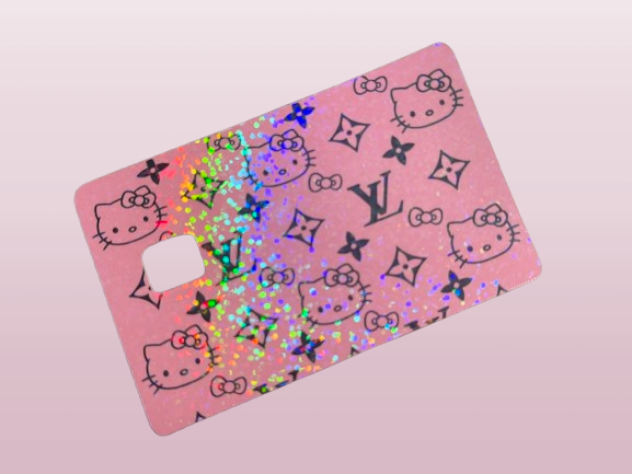 Kitty Luxury Credit Card Sticker