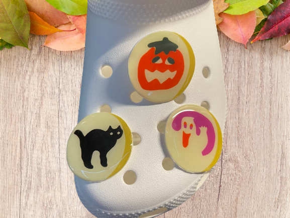 Halloween Cookie Croc Charms