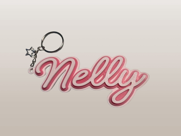 Custom Name Keychain