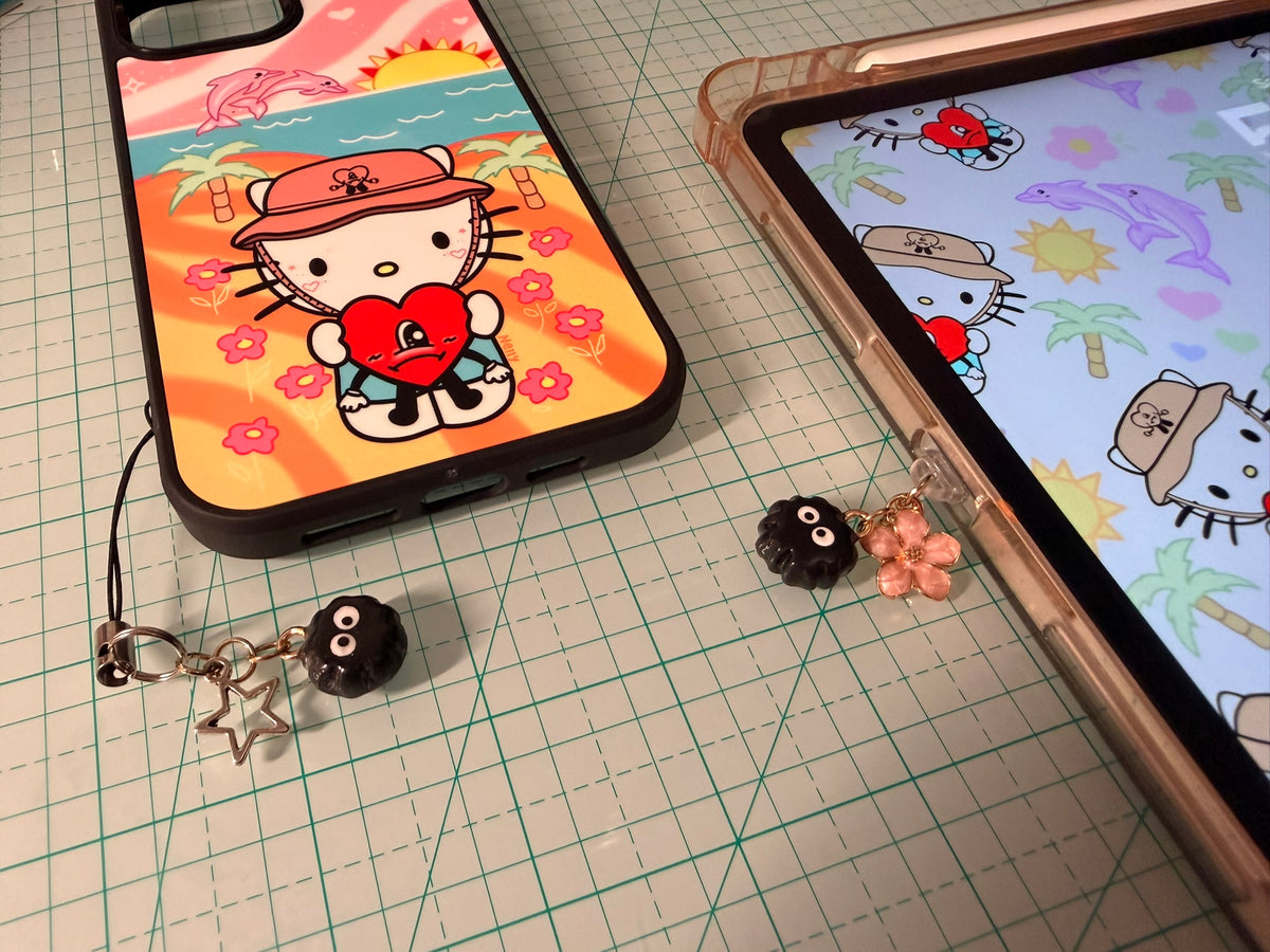 Soot Sprite Phone Charms
