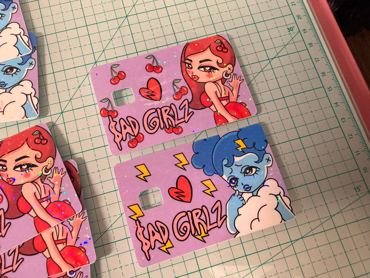 Sad Girlz Credit Card Sticker