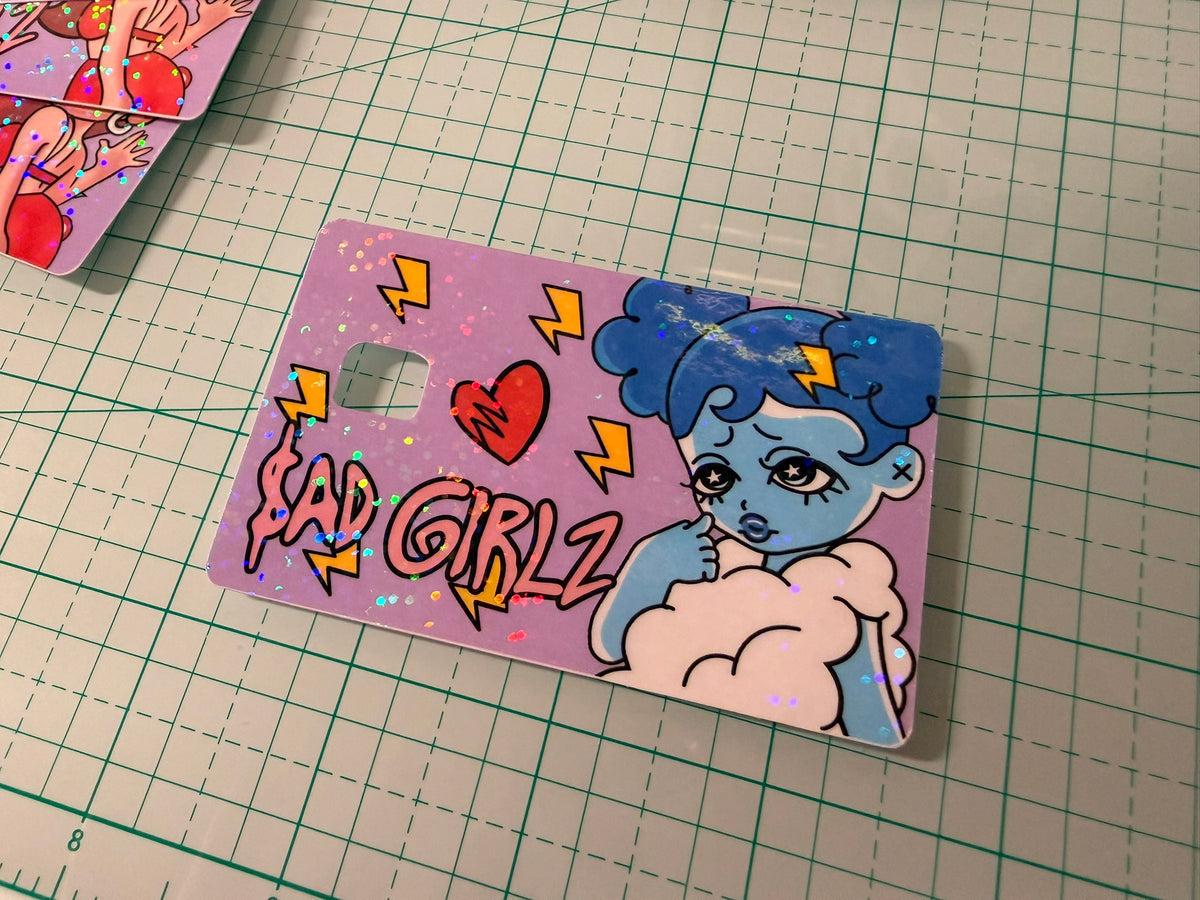 Sad Girlz Credit Card Sticker