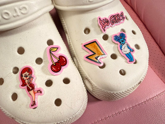 Sad Girlz Croc Charmz