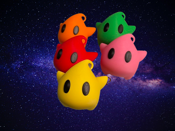 baby star keychains