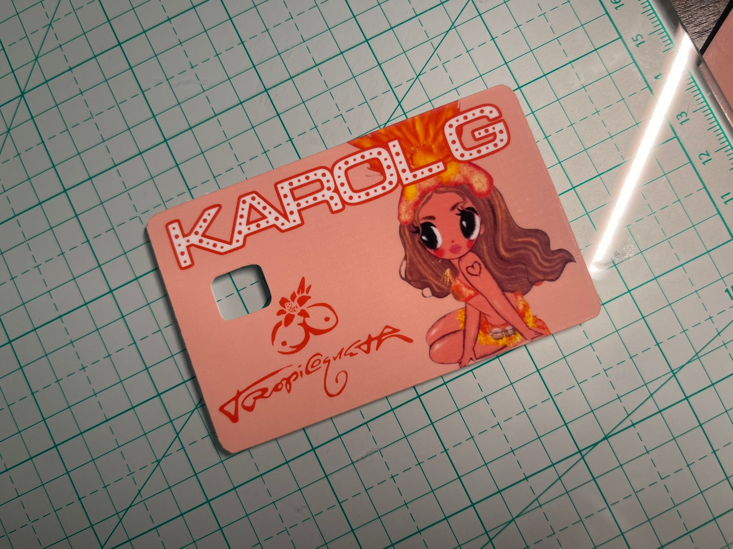 Tropicoqueta Credit Card Sticker