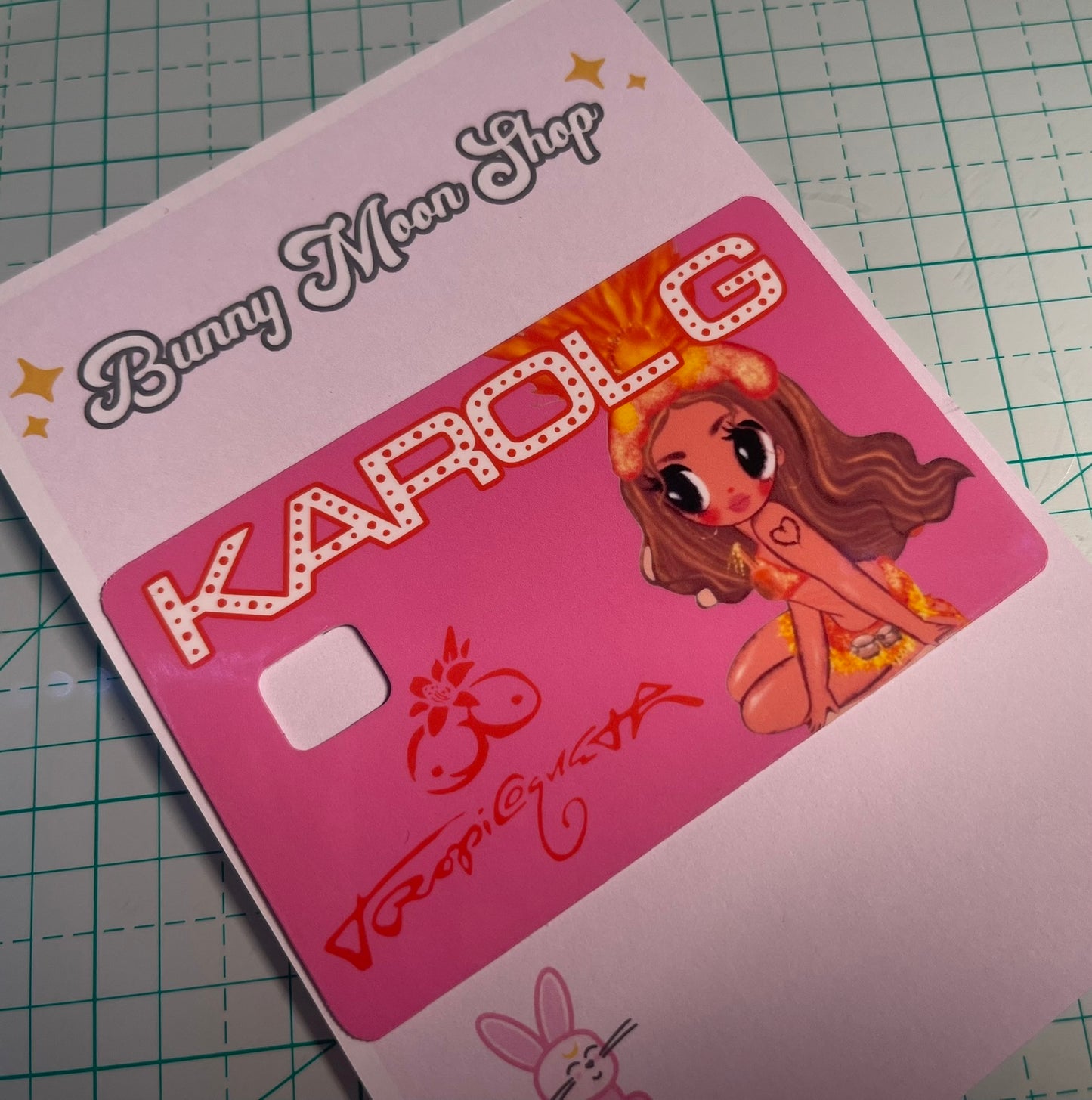 Tropicoqueta Credit Card Sticker