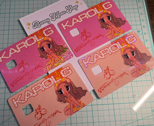 Tropicoqueta Credit Card Sticker