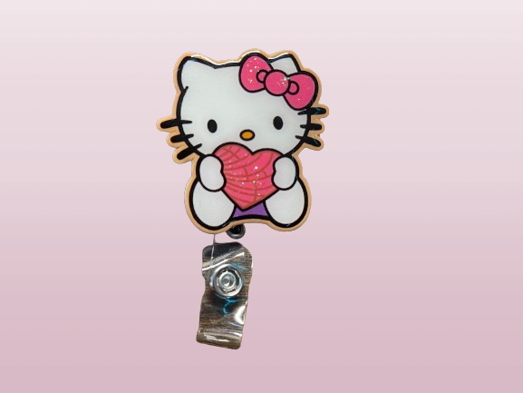 Pan Dulce Kitty Badge Reel