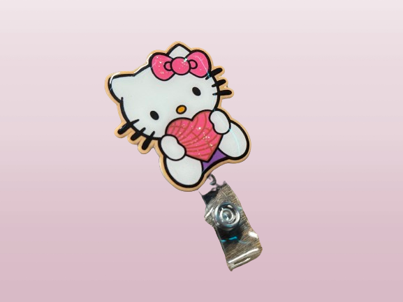 Pan Dulce Kitty Badge Reel