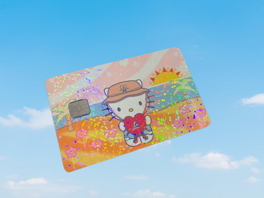 Bad Kitty Credit Card Sticker Skin