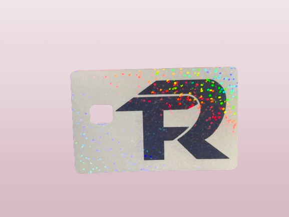 Fuerza Regida Logo Credit Card Sticker