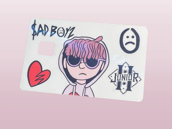 Junior H Credit Card Sticker