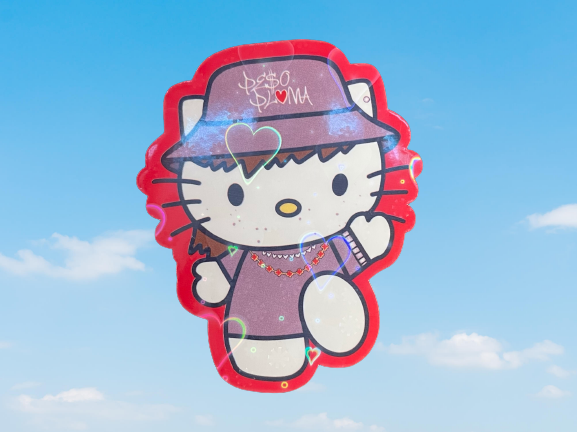 Peso Kitty Stickers